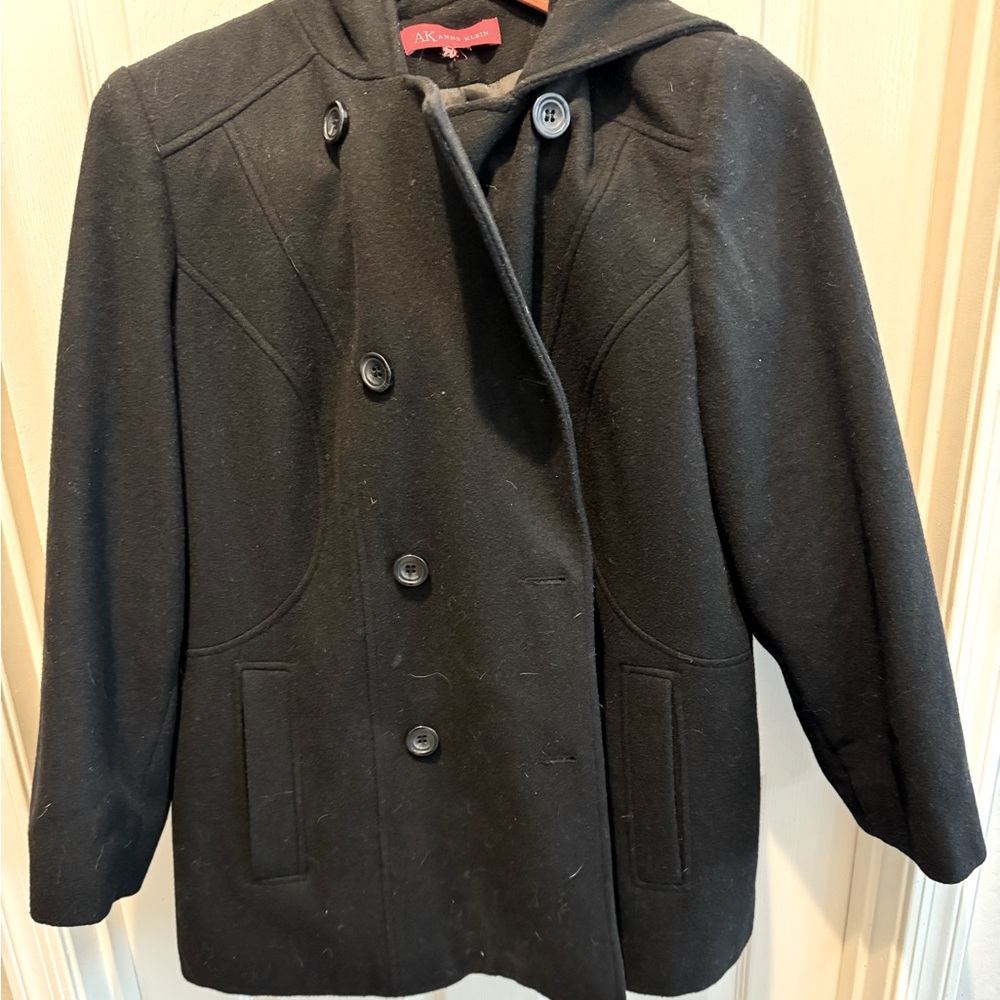 Black Wool Coat